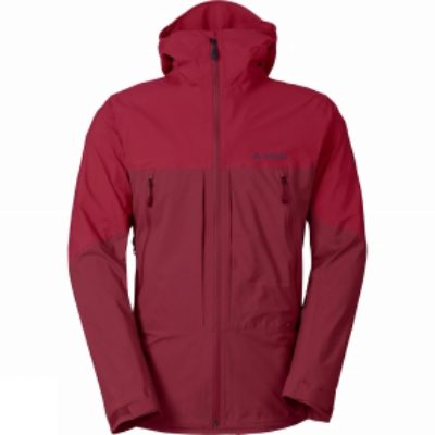 Vaude Mens Croz 3L Jacket II Dark Indian Red